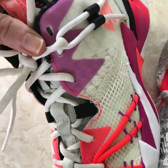 Nike Air Jordan Sz 6Youth Why Not Zer0.3 SE GS Spruce Aura Flash Crimson Black - Picture 11 of 14